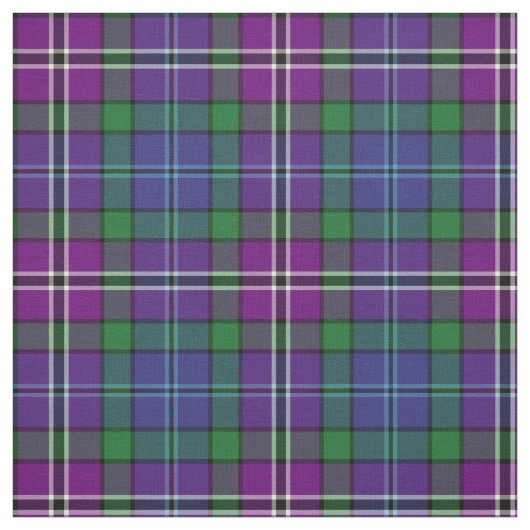Tissu District de Lanarkshire Tartan (Échantillon)