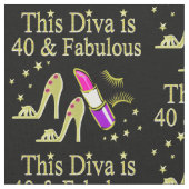 TISSU DIVA A 40 ANS ET CONCEPTION FABULEUSE DE HAUT NIVE (Fermer)