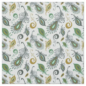 Tissu Diverses plumes colorées (Échantillon)