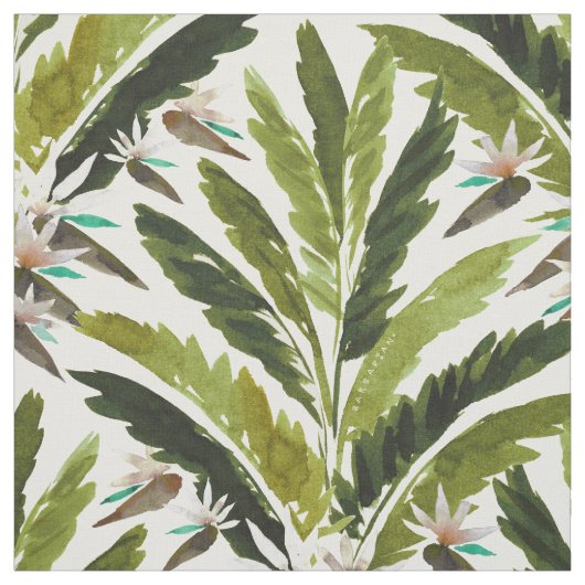 Tissu DIVERSION TROPICALE Oiseau du Paradis (Échantillon)