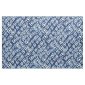 Tissu DIVY UP DIAMONDS Geo Indigo Boho Ikat (Fat Quarter)