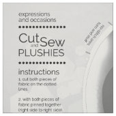 Tissu do-it-yourself Couper et coudre Plush Femme Mandar (Échantillon)