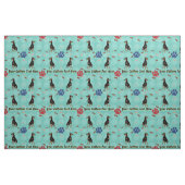 Tissu Doberman Pinscher - Personnalisé (Fat Quarter)
