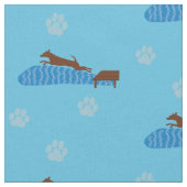 Tissu Dock Jumping Chien (Fermer)