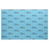 Tissu Dock Jumping Chien (Fat Quarter)