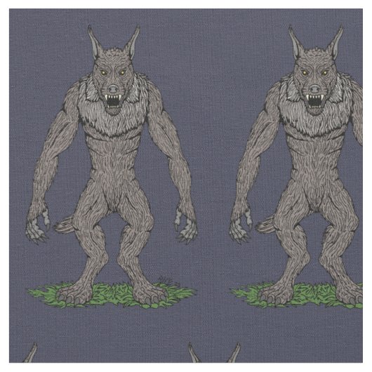 Tissu Dogman Cryptid ou Werewolf (Fermer)