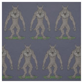 Tissu Dogman Cryptid ou Werewolf (Échantillon)
