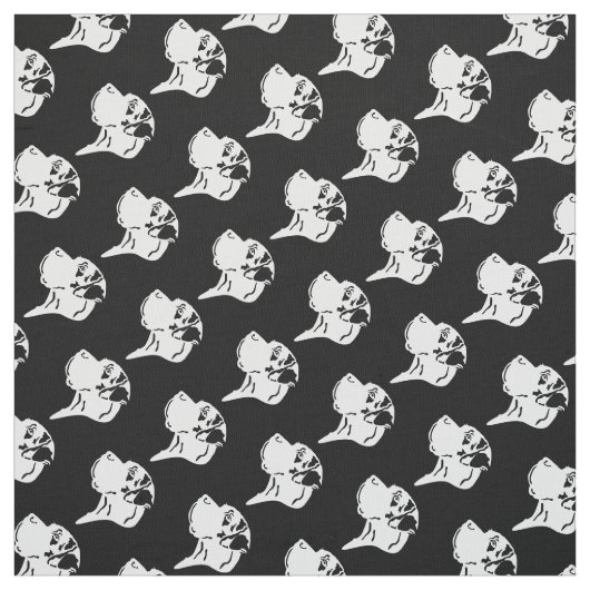Tissu Dogrands sur coton (Échantillon)
