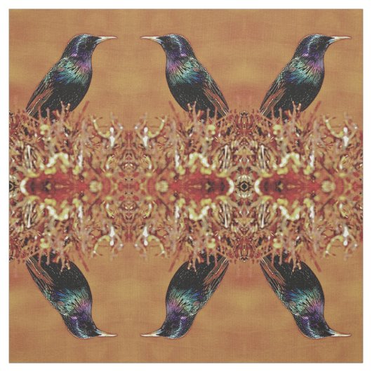 Tissu d'oiseau d'étourneau (Échantillon)