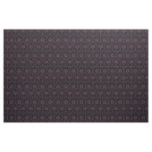 Tissu Doll Scale Renaissance Damask, Black and Eggplant (Yard)