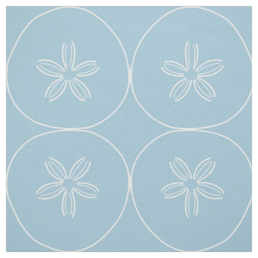 Tissu Dollar de sable blanc sur TOUTE COULEUR FAITE SUR (Échantillon)