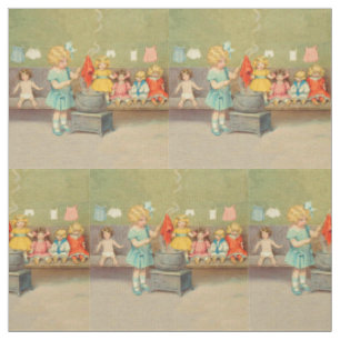 Tissu Dolly Lave fille Vintage Jouer Poupées mignonne