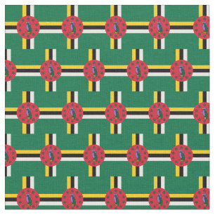 Tissu Dominica Flag & Dominica Trendy Fabric/fashion