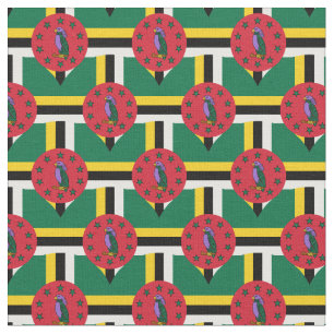 Tissu Dominica Flag & Dominica Trendy Fabric/fashion