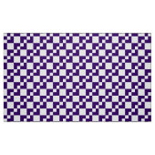 Tissu Domino de patchwork - Purple profond et blanc (Fat Quarter)