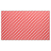 Tissu Domino de Patchwork - Rouge et blanc (Yard)
