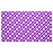 Tissu Domino de Patchwork - violet et blanc (Fat Quarter)
