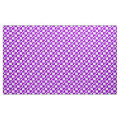 Tissu Domino de Patchwork - violet et blanc (Yard)