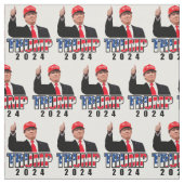 Tissu Donald Trump 2024 (Échantillon)