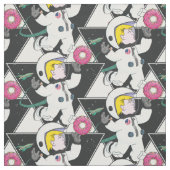 Tissu Donald Trump attrape des bêtes. L'espace.Amusant (Échantillon)