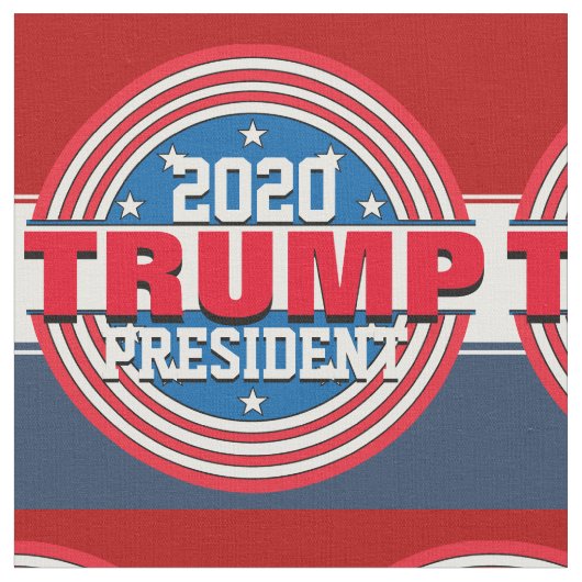 Tissu Donald Trump Président 2020 (Fermer)