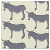 Tissu Donkey cartoon (Fermer)