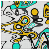 Tissu Doodle, abstrait, créatif (Fermer)