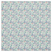 Tissu Doodles floraux contemporains (Échantillon)