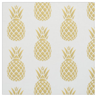 Tissu d'or d'ananas