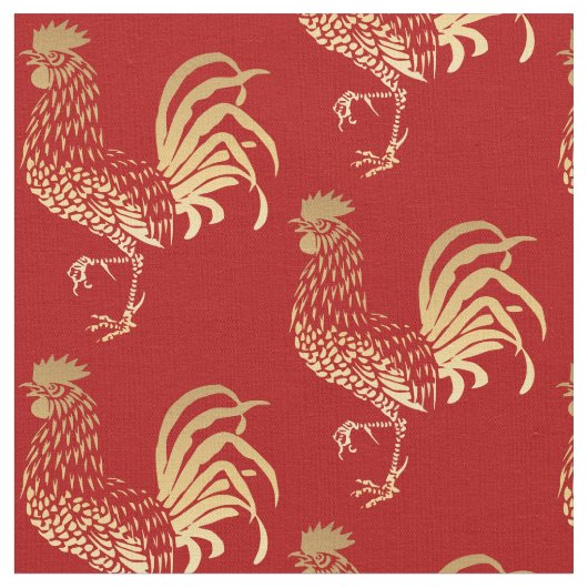 Tissu d'or d'anniversaire de zodiaque d'année de (Fermer)