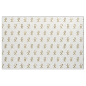 Tissu d'or de symbole de Rho de Chi (Yard)