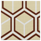 Tissu d'or d'impression de nid d'abeilles (Fermer)