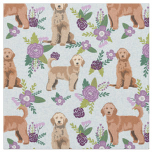 Tissu Doré Doodle