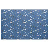 Tissu d'os de chien personnalisé (Fat Quarter)