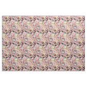 Tissu Douceurs sur rose (Fat Quarter)