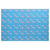 tissu d'outils rose (Fat Quarter)
