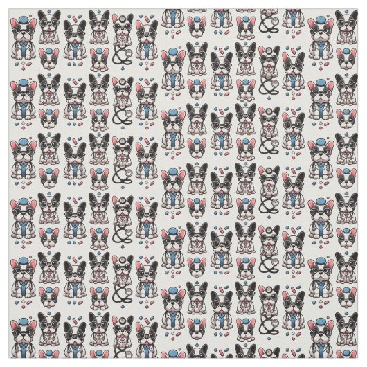 Tissu Dr Frenchie (Échantillon)