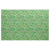 Tissu Dragon à tête verte (Fat Quarter)