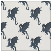 Tissu Dragon bleu (Fermer)