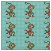 Tissu Dragon chinois (Détail)