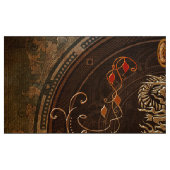 Tissu Dragon chinois d'or (Fat Quarter)