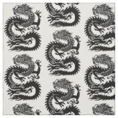 Tissu Dragon chinois traditionnel (Échantillon)