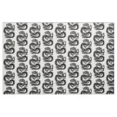 Tissu Dragon chinois traditionnel (Fat Quarter)