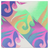 Tissu Dragon de fleur (Fermer)