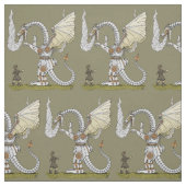 Tissu Dragon mécanique (Échantillon)