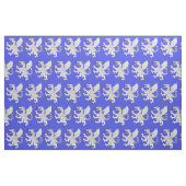 Tissu Dragon Rampant Argent (Fat Quarter)