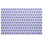 Tissu Dragon Rampant Azure (Yard)