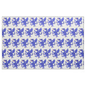 Tissu Dragon Rampant Azure (Fat Quarter)