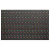 Tissu Dragonflies Colorée Dragonfly Rainbow Black (Yard)