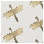 Tissu Dragonflies d'or (Fermer)